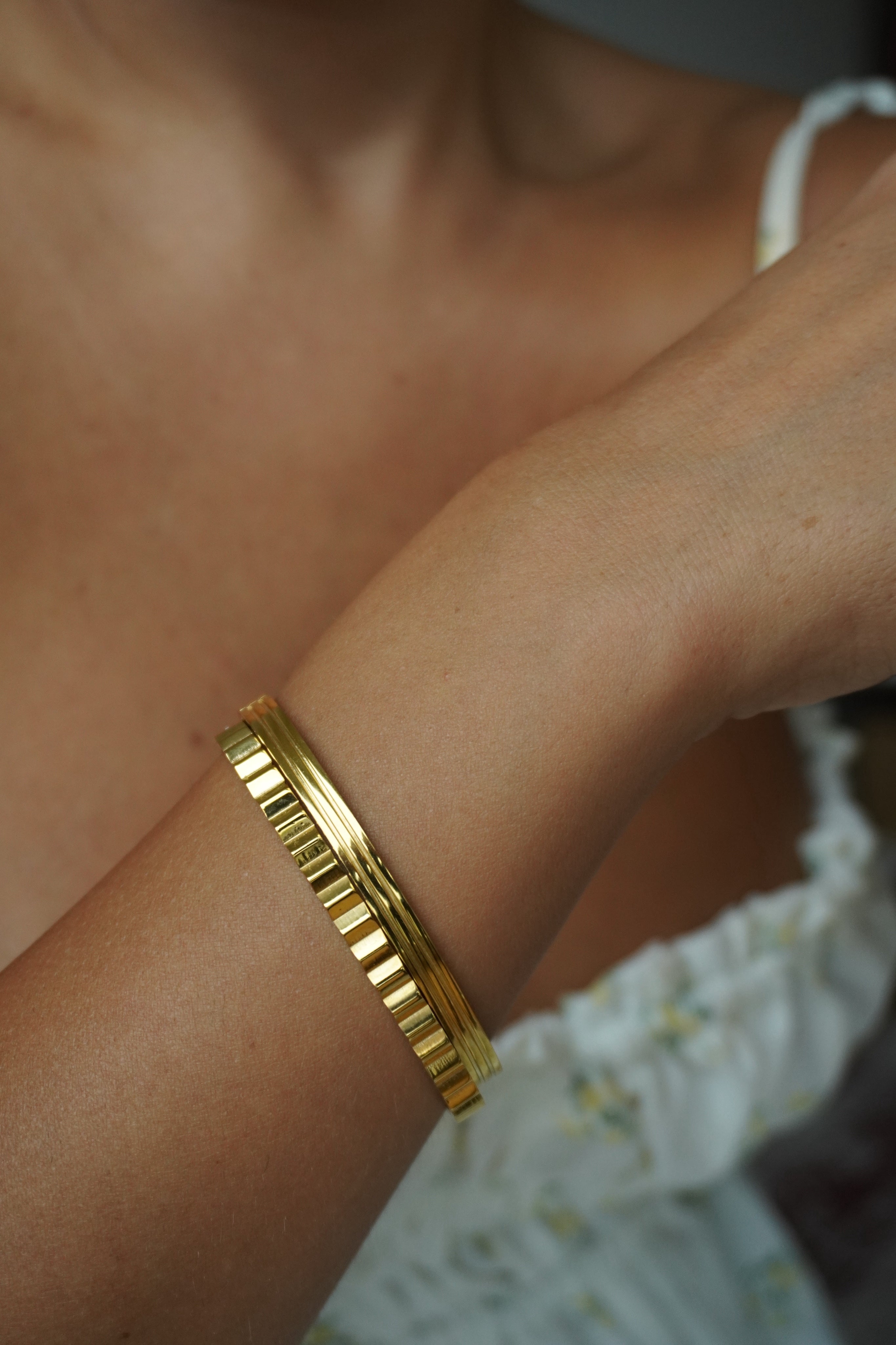 Cleo Gold Bangle