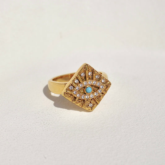 Evil Eye Vintage Ring