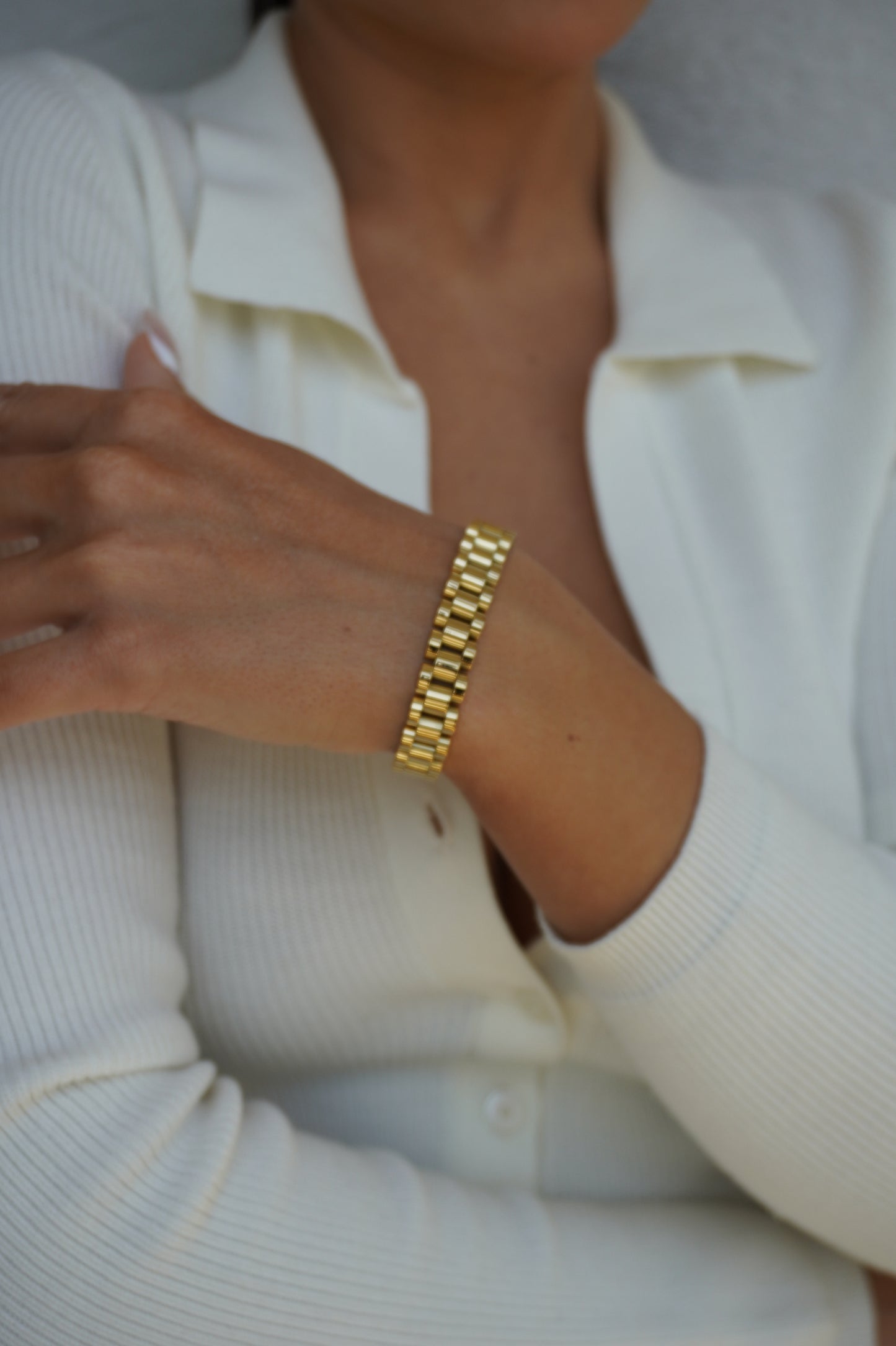 18K Gold Plated Tati Bracelet