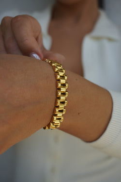 18K Gold Plated Tati Bracelet