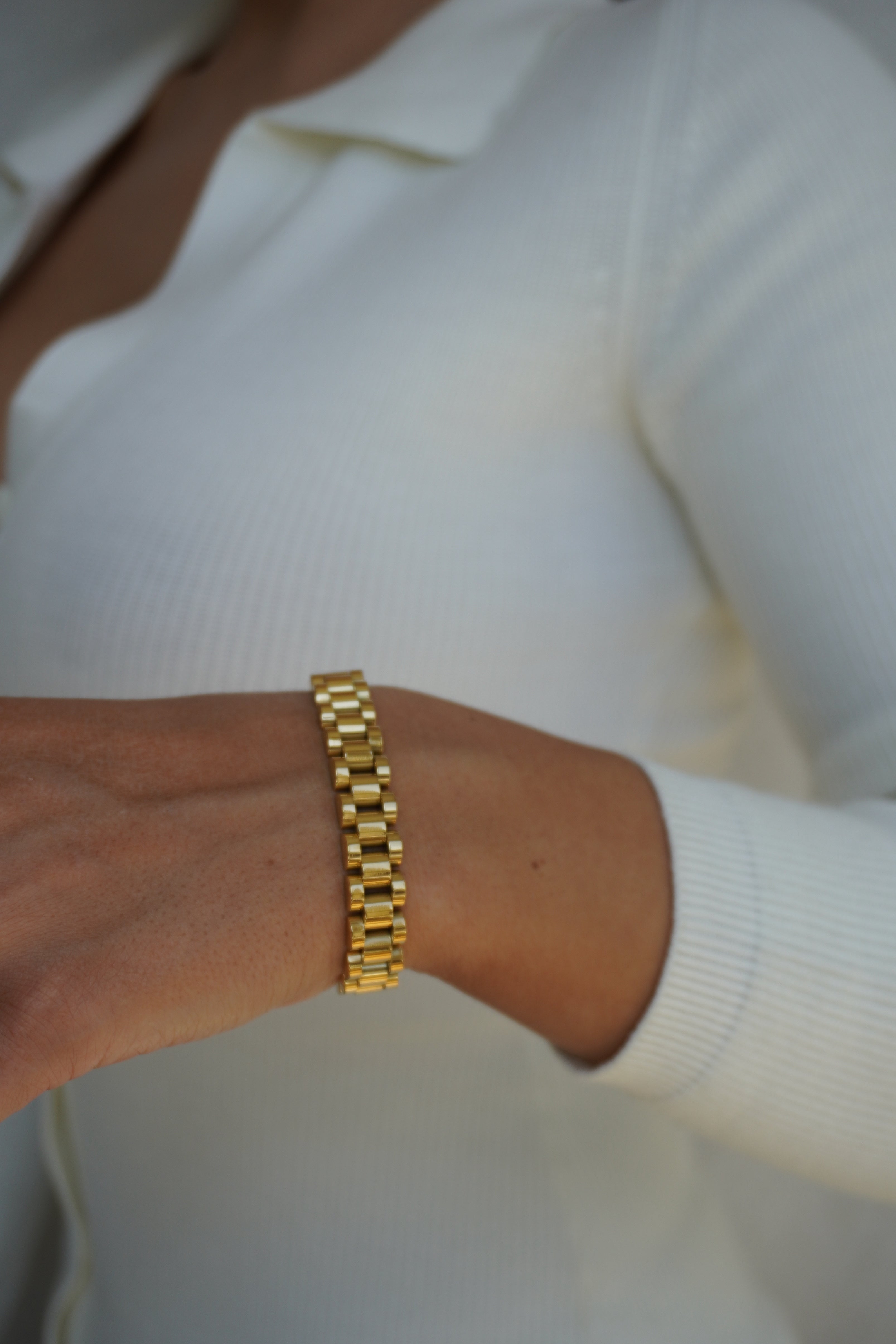 18K Gold Plated Tati Bracelet