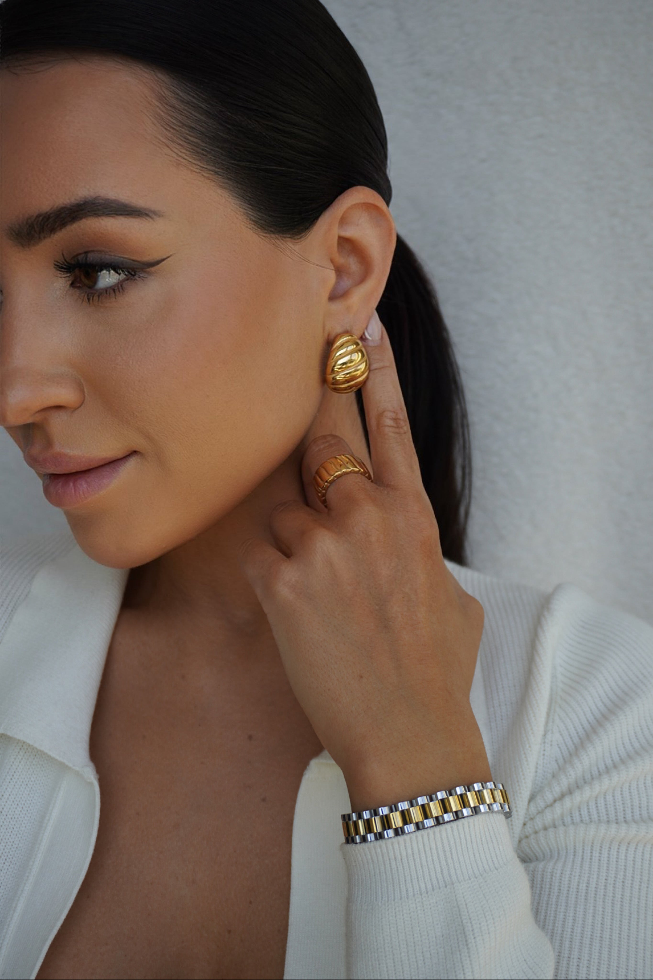 18K Gold Plated Giorgia Earrings