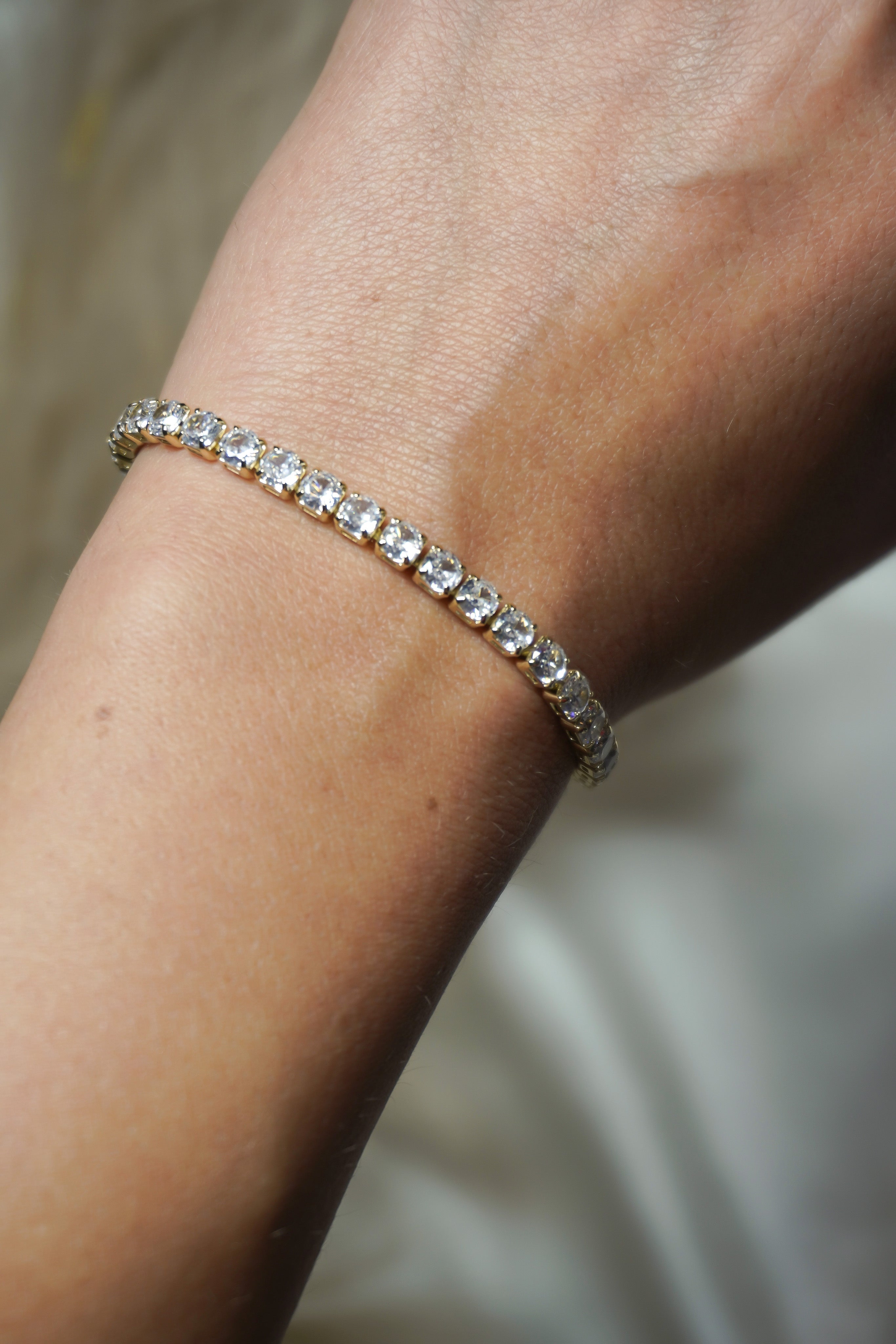 Maya Iced Tennis Bracelet