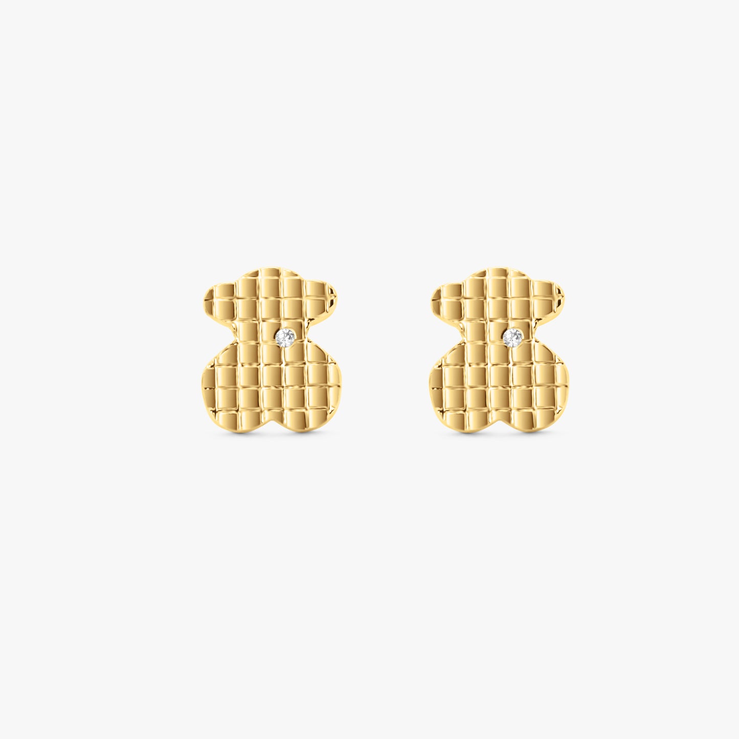 Bear Gold Earrings