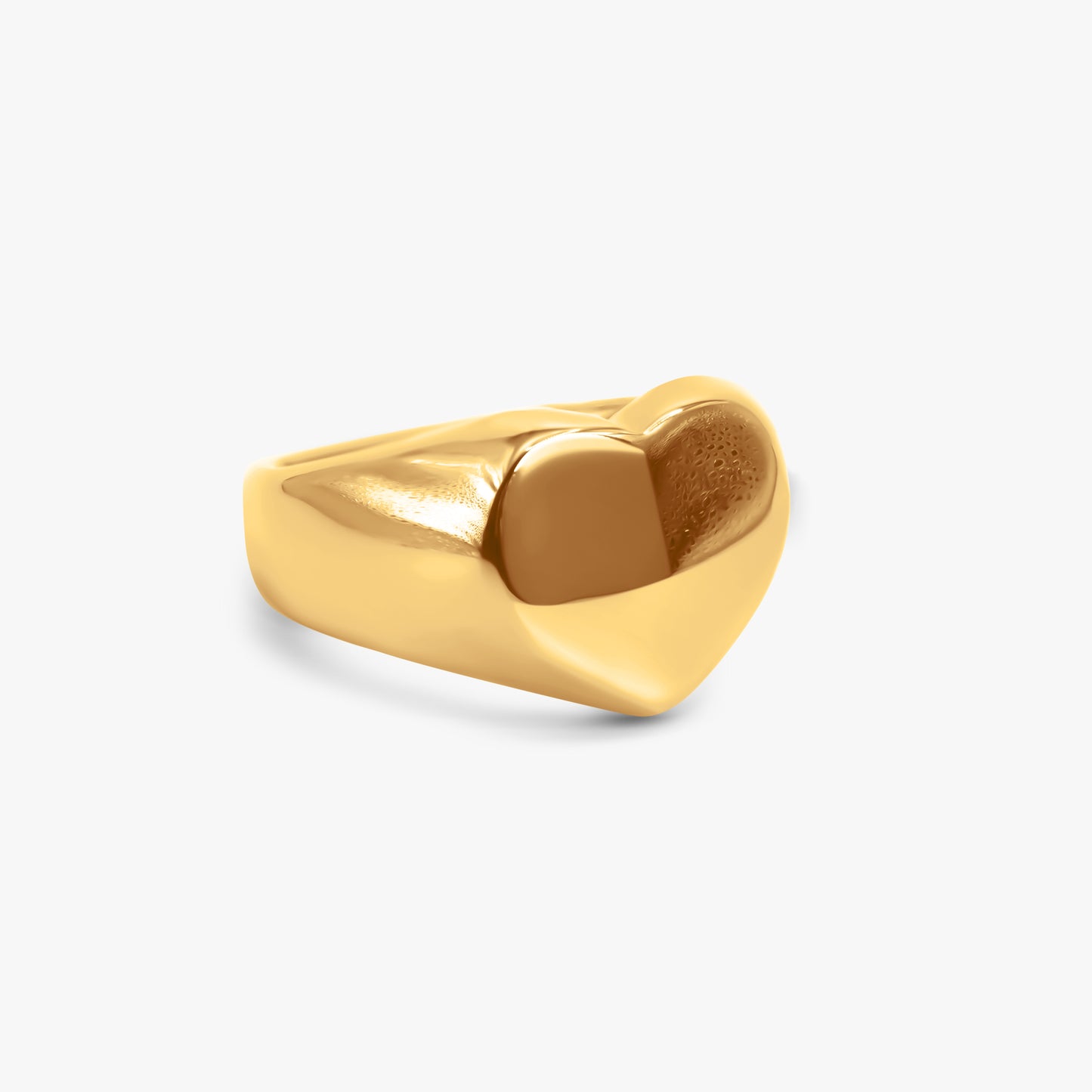 Cari Heart Gold Ring